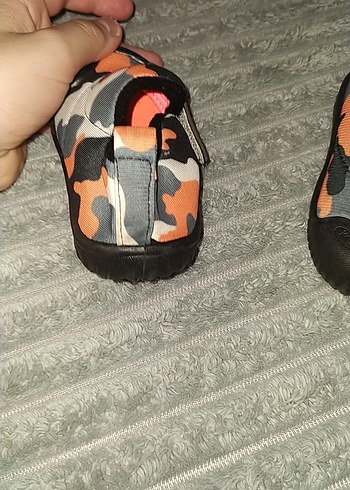 Erkek Bebek Kamuflaj Desenli İlk Adım Ayakkabısı - Görsel 3