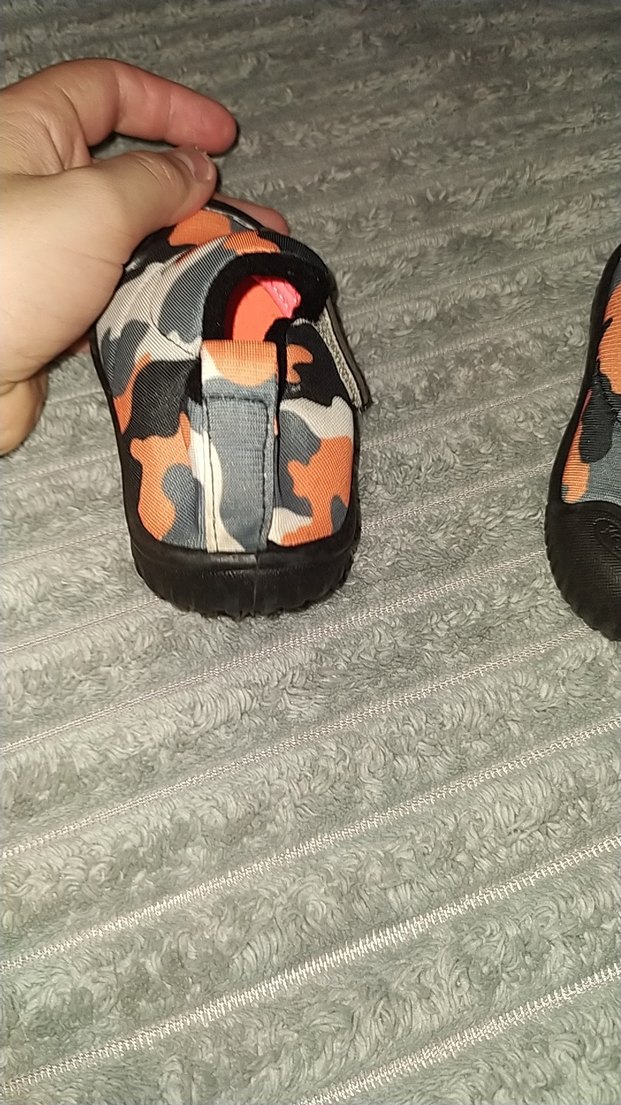 Erkek Bebek Kamuflaj Desenli İlk Adım Ayakkabısı - Görsel 3