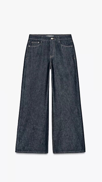 Zara Yüksek Bel Wide Leg Pantolon