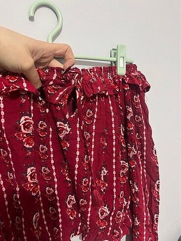 H&M çiçekli bluz