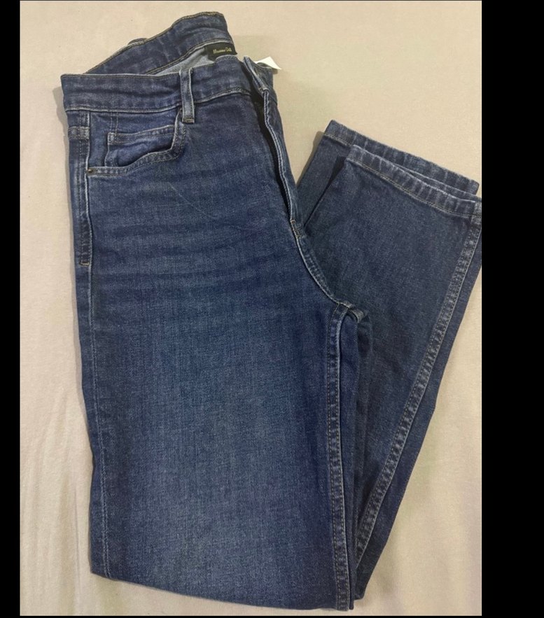 Kadın Lacivert Bol Kesim Denim Pantolon — görsel 2/4