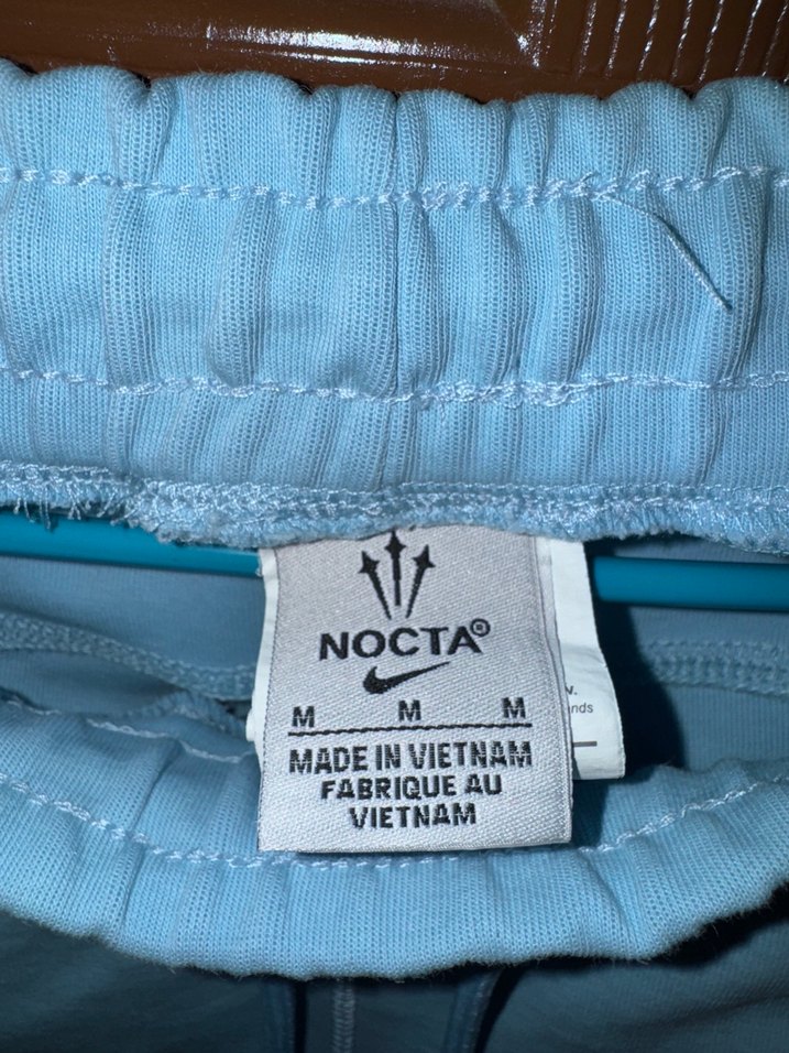 Nike NOCTA Erkek Açık Mavi Fermuarlı Eşofman Altı - Görsel 3