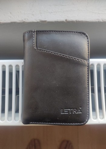 sıfır kilometre Siyah Minimalist Erkek Cüzdan - Görsel 4