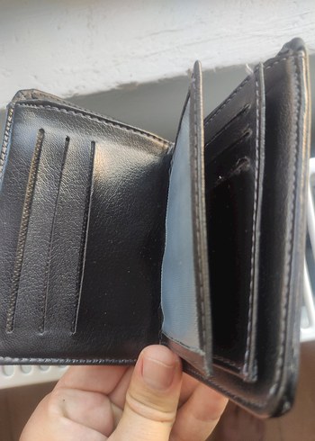 sıfır kilometre Siyah Minimalist Erkek Cüzdan - Görsel 3