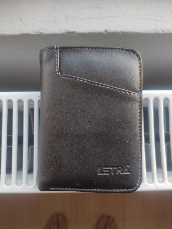 sıfır kilometre Siyah Minimalist Erkek Cüzdan - Görsel 4