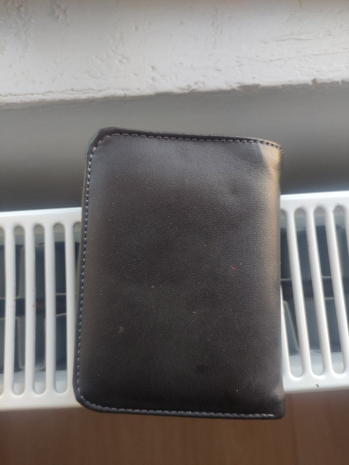 sıfır kilometre Siyah Minimalist Erkek Cüzdan - Görsel 5