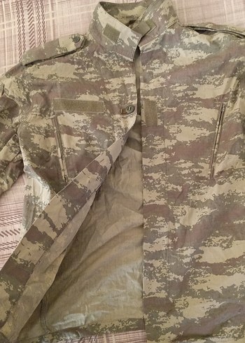 52 Beden kahverengi Renk Asker Gömleği