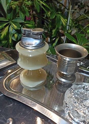 Vintage   Sigara Cakmak  Kristal ,Granit Setleri. - Görsel 9