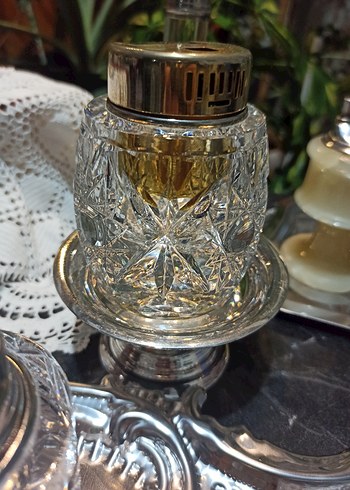 Vintage   Sigara Cakmak  Kristal ,Granit Setleri. - Görsel 6