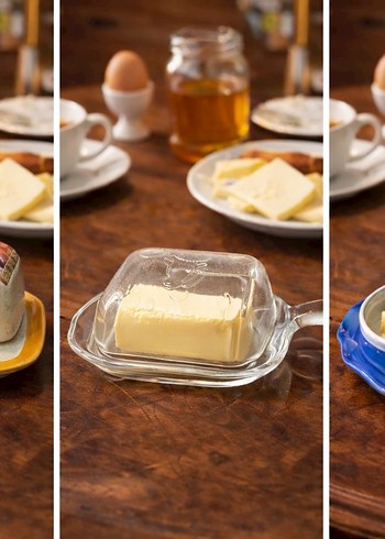 Parlak Bej Tereyağı Kabı - Görsel 2