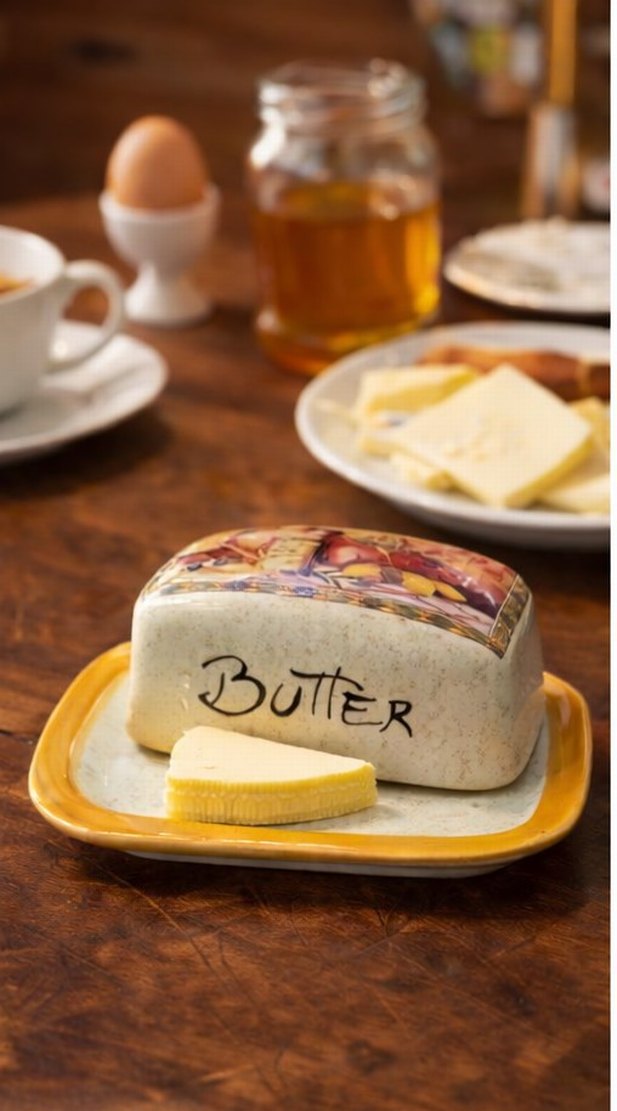 Parlak Bej Tereyağı Kabı - Görsel 3