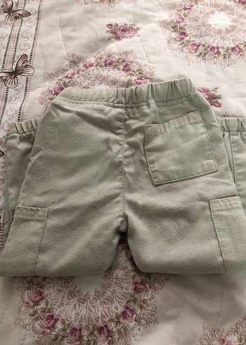 24-36 Ay Beden gri Renk Gri Erkek Çocuk Bol Kesim Streetwear Pantolon