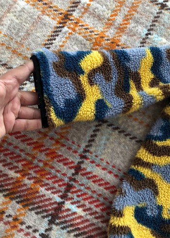 Erkek Çocuk Kapüşonlu Fermuarlı Renkli Ceket - Görsel 3