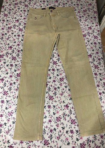 Bej Regular Fit Erkek Pantolon
