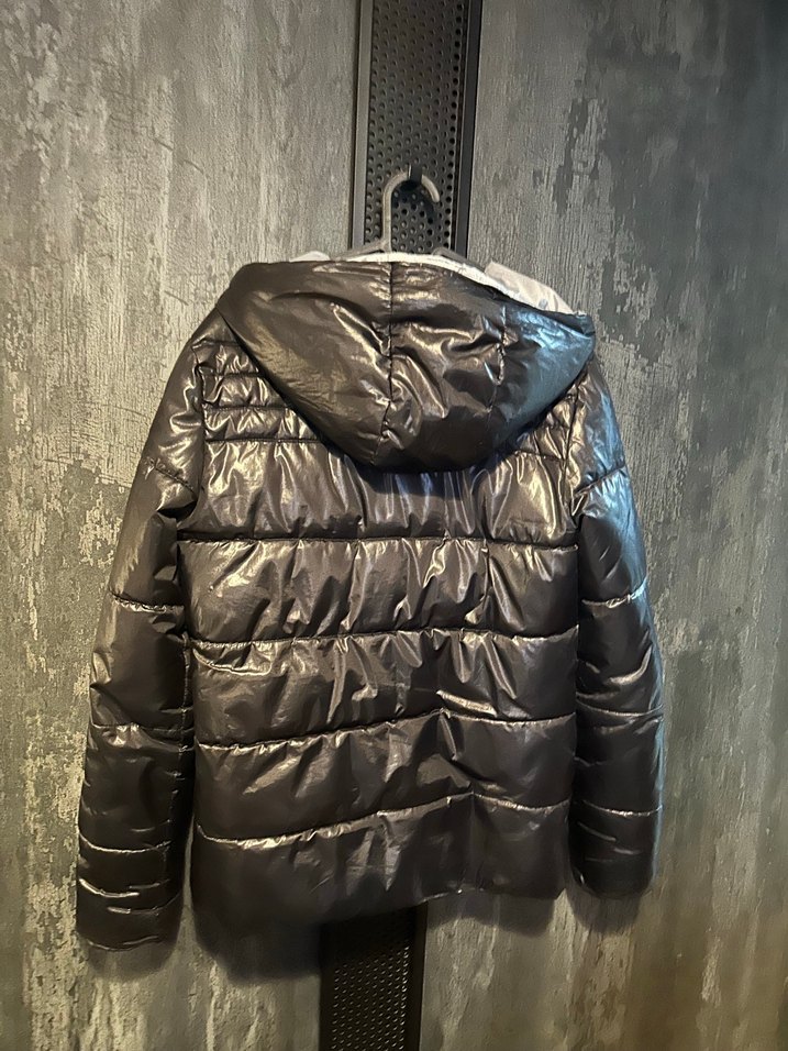 Colins siyah şişme kadın mont - Görsel 2