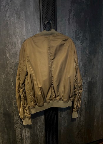 Haki bomber ceket - Görsel 2