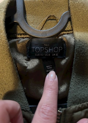 Haki bomber ceket - Görsel 4