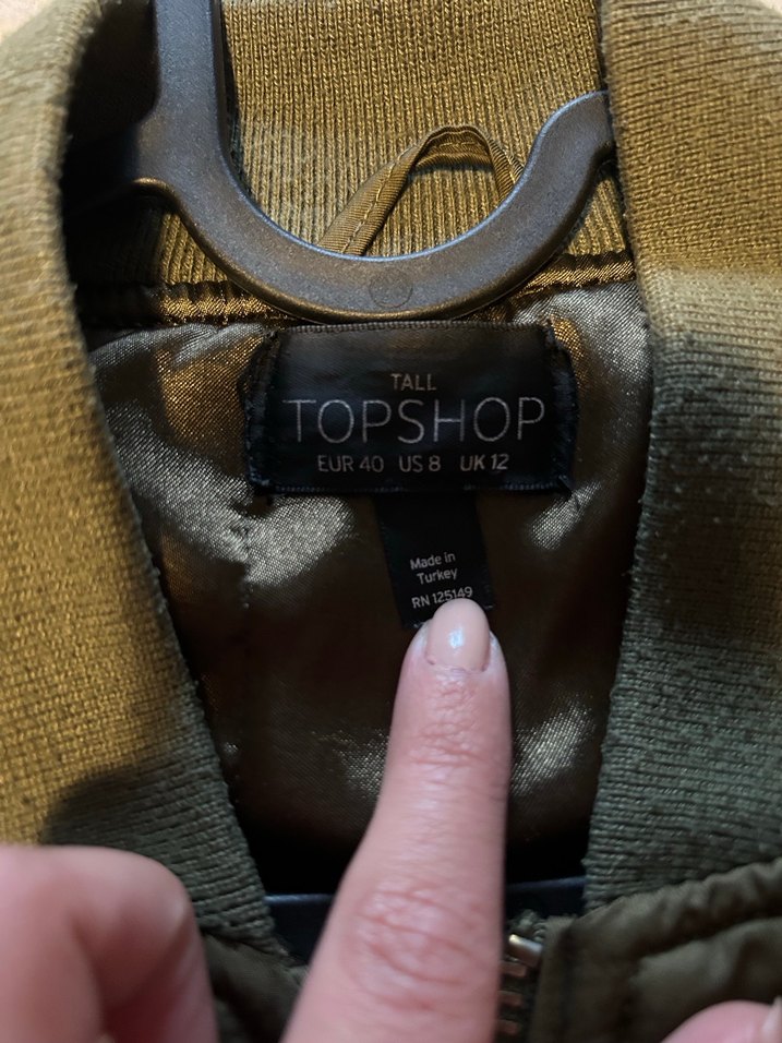 Haki bomber ceket - Görsel 4