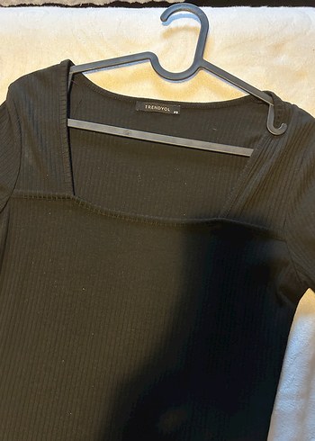 Uzun Siyah Günlük elbise - Görsel 3