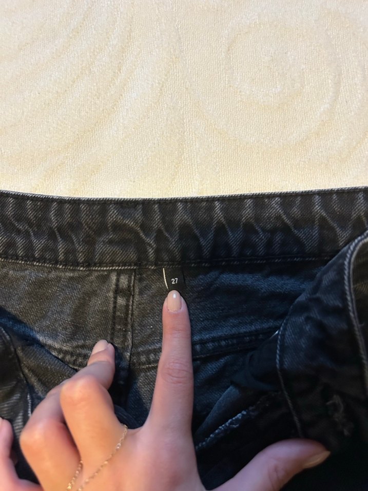 Kadın Siyah Yüksek Bel Boyfriend Jean - Görsel 3