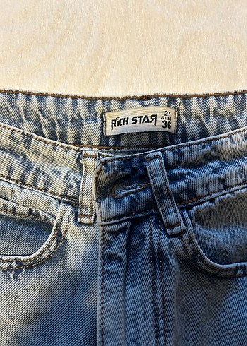 Yüksel bel Boyfriend jean - Görsel 4