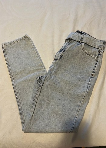 Kemer detaylı trendyol mom jean - Görsel 4