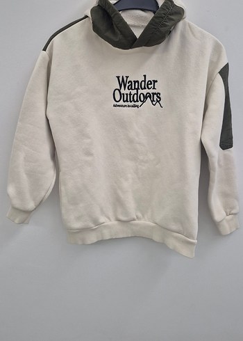 Kapüşonlu Erkek Çocuk Sweatshirt - Görsel 2