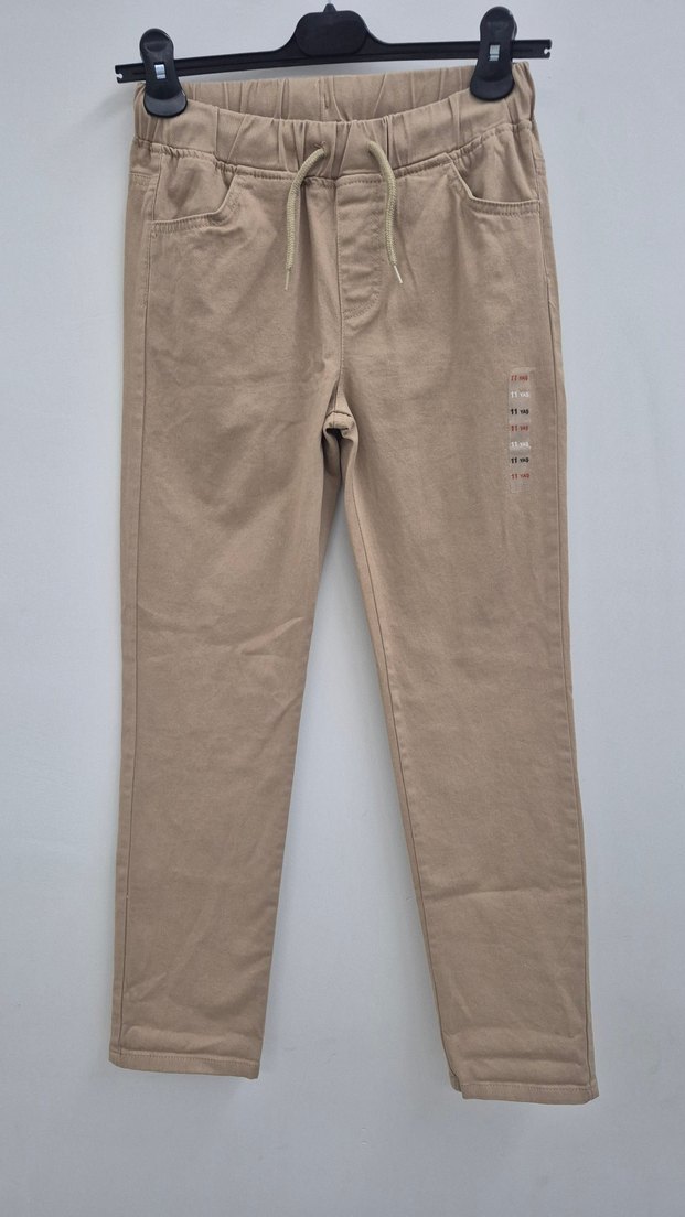 Erkek Çocuk Bej fit pantolon - Görsel 2