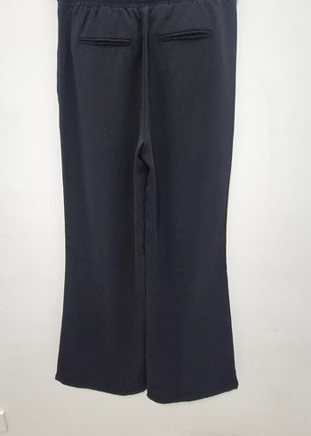 Yüksek bel bol paça pantolon - Görsel 3