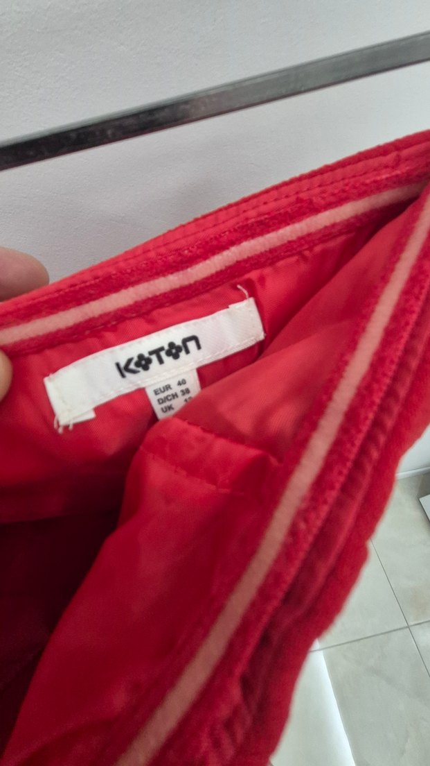 Kırmızı Straplez Kadın Tulum - Görsel 4