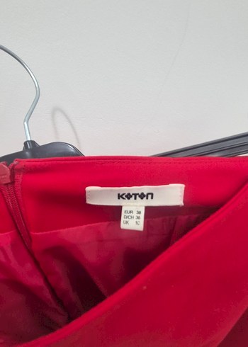 Kırmızı Kalem Etek - Görsel 3