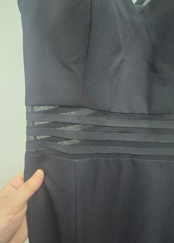 Siyah abiye elbise - Görsel 2