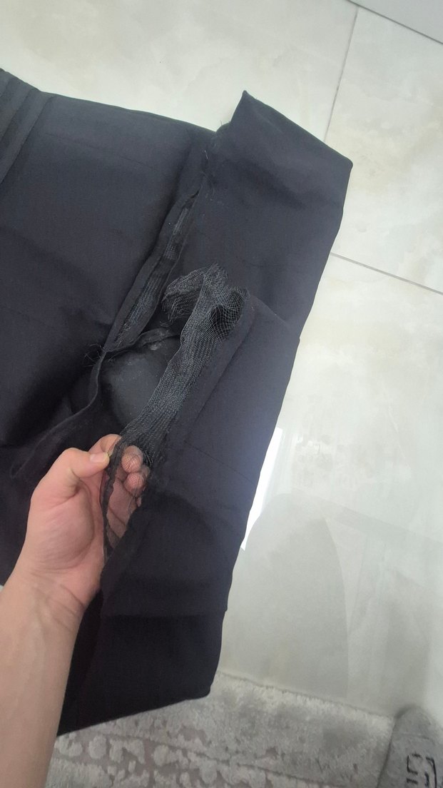 Siyah abiye elbise - Görsel 4