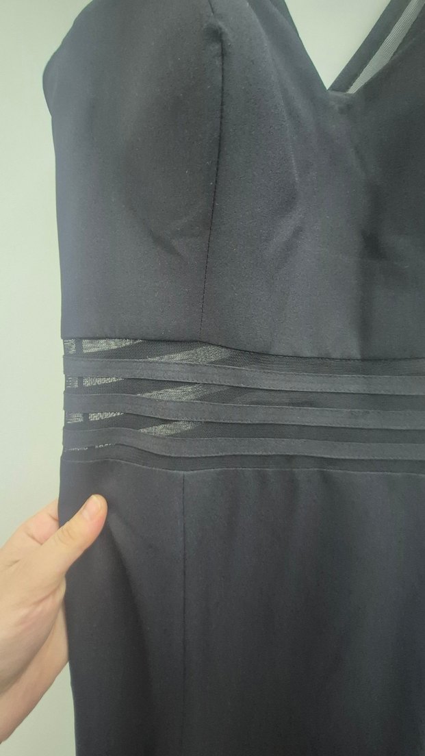 Siyah abiye elbise - Görsel 2