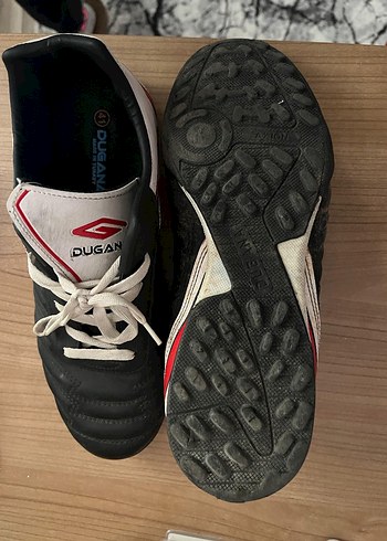 Diğer Lacivert Beyaz Bağcıklı Erkek Futbol Ayakkabısı krampon 41