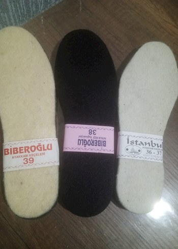 ayakkabı tabanlık  3 adet - Görsel 2