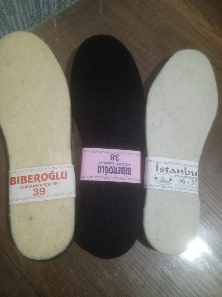 ayakkabı tabanlık  3 adet - Görsel 2