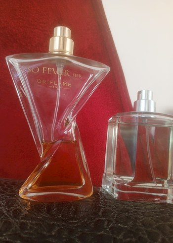 Oriflame Oriflame So Fever Kadın Parfümü ikisi beraber