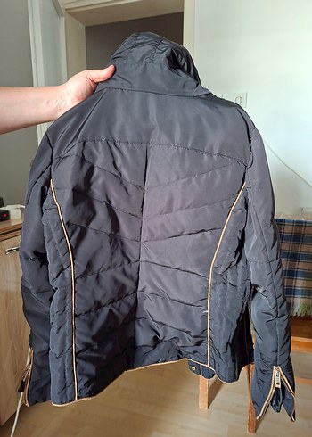 Kahverengi Kadın Kışlık Midi Mont - Görsel 2