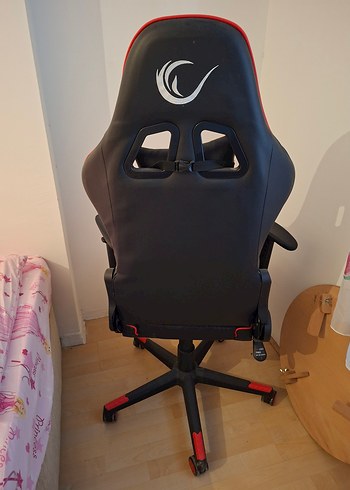 Kırmızı Siyah Oyuncu Koltuğu - Görsel 2