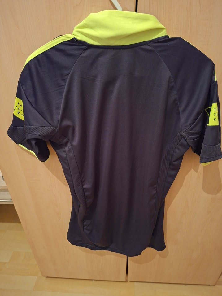 Adidas Siyah Spor Tişörtü Velcro Detaylı - Görsel 3