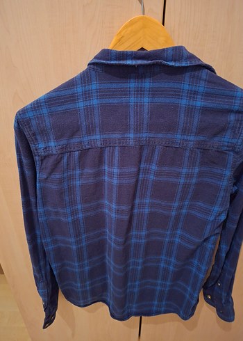 lacivert kadin gömlek - Görsel 3