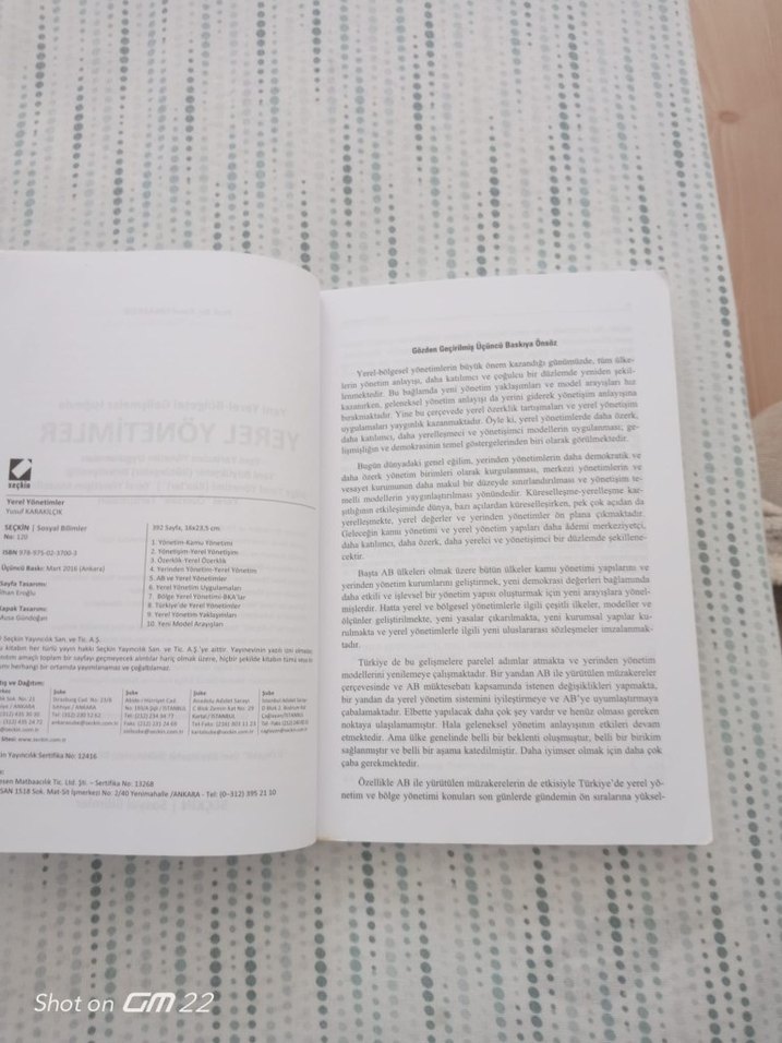 Yerel Yönetimler Kitabı - 3. Baskı - Görsel 3