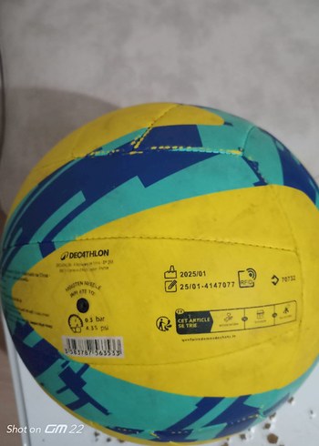 Beden Kipsta VB_100 Renkli Pilates Topu