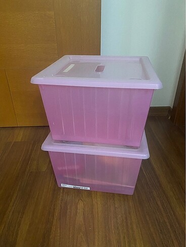 Ikea oyuncak kutusu 4 adet