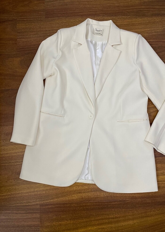 Business dokuma ceket - Görsel 2