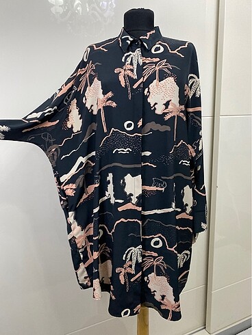 Şık gömlek tunik - Görsel 2