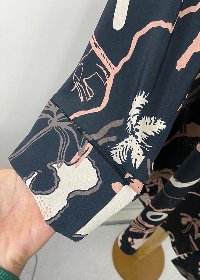 Şık gömlek tunik - Görsel 4