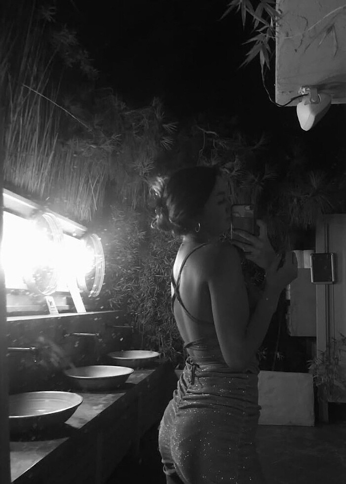 Simli elbise - Görsel 2