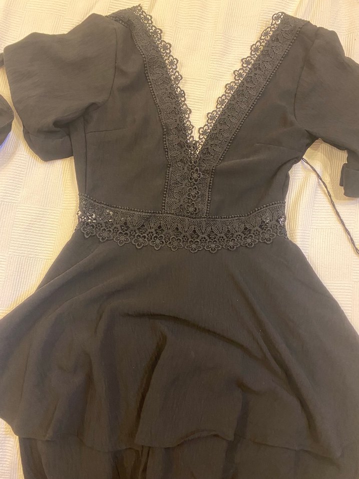 Dantel Detaylı Elbise - Görsel 2